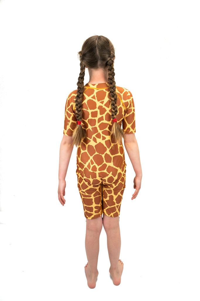 Saltskin Giraffe Kid Sun suit shorty