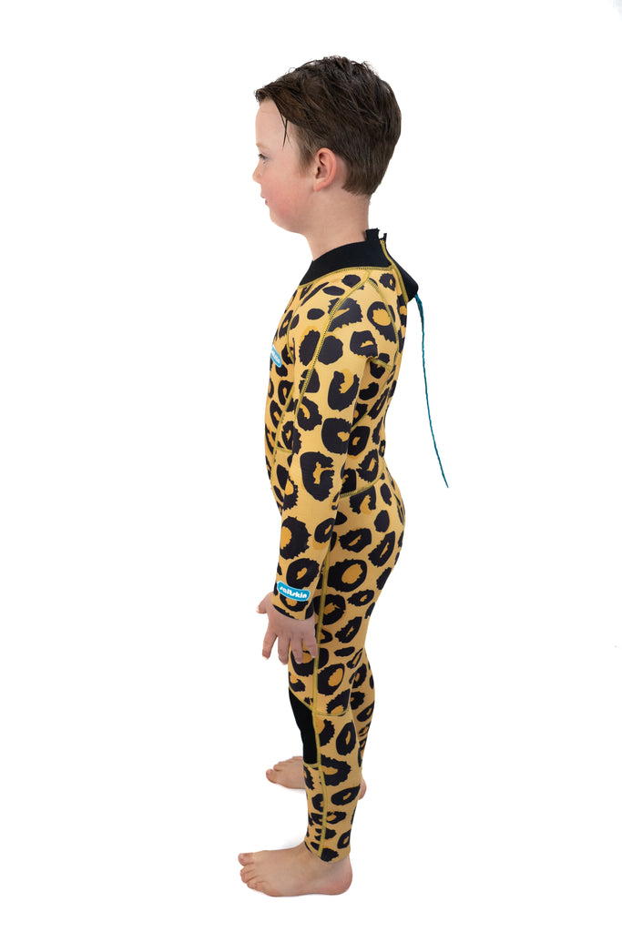 Saltskin Leopard 3/2 mm Full Kid wetsuit Flat lock