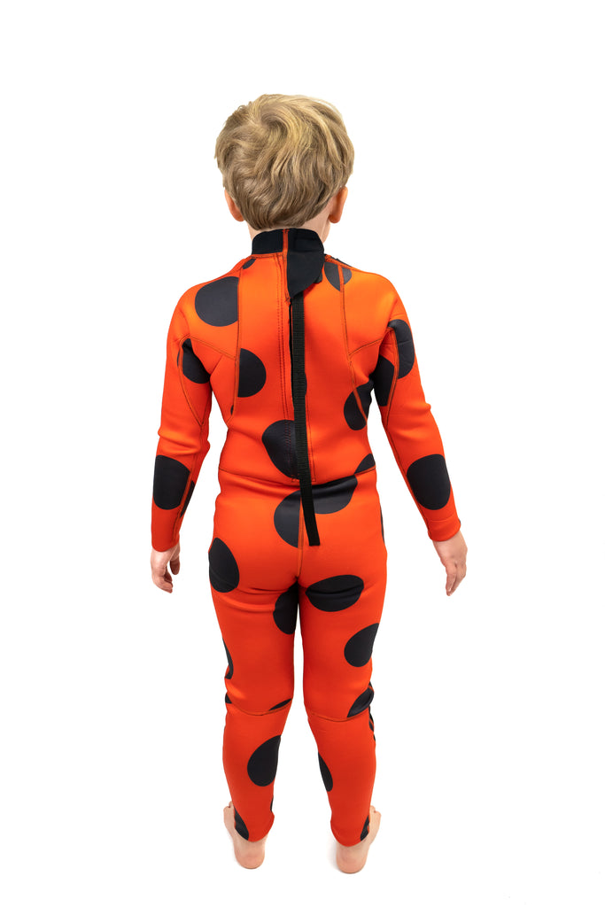 Saltskin Ladybird 3/2 mm Full Kid wetsuit Flat lock