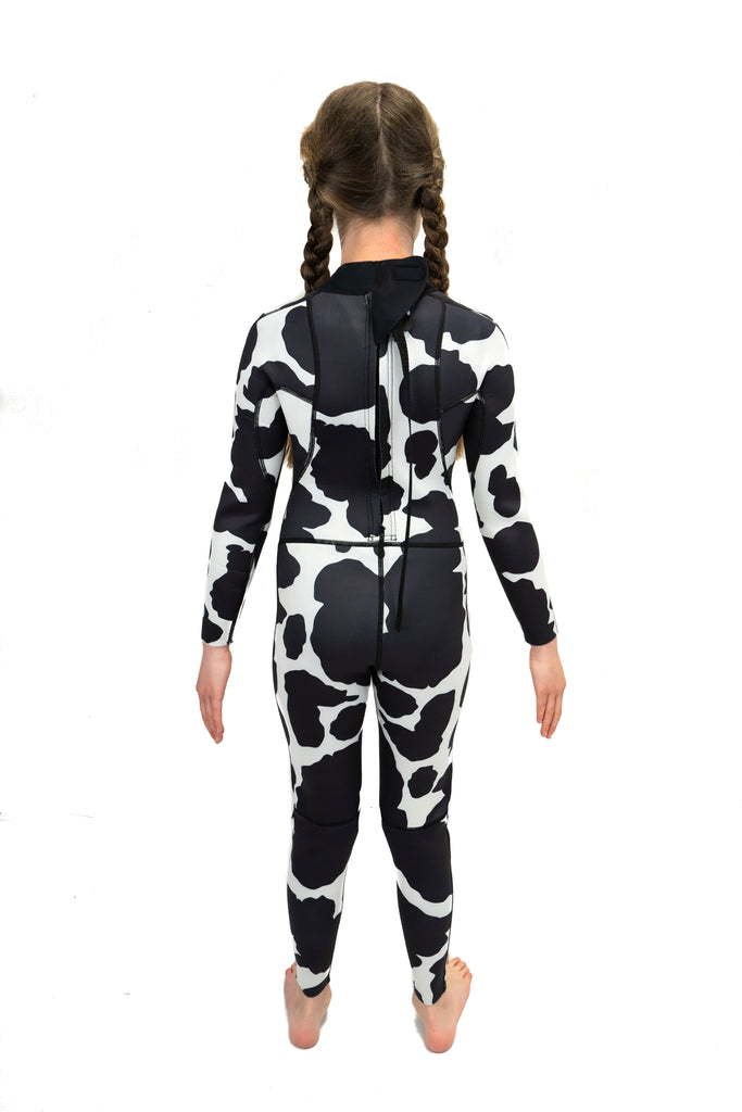 Saltskin Cow 3/2 mm Full Kid wetsuit Flat lock